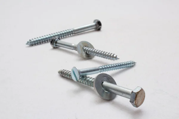 Nuts, Bolts, and Screws — Stock Photo, Image