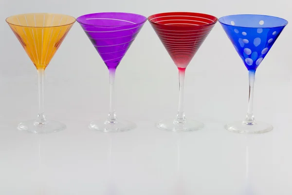 Renkli içki bardakları — Stok fotoğraf