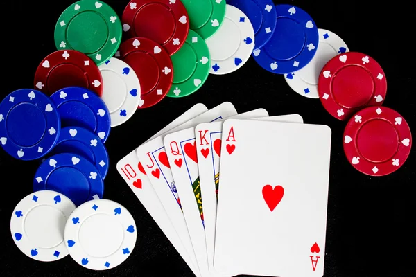 Royal Flush — Stock Photo, Image