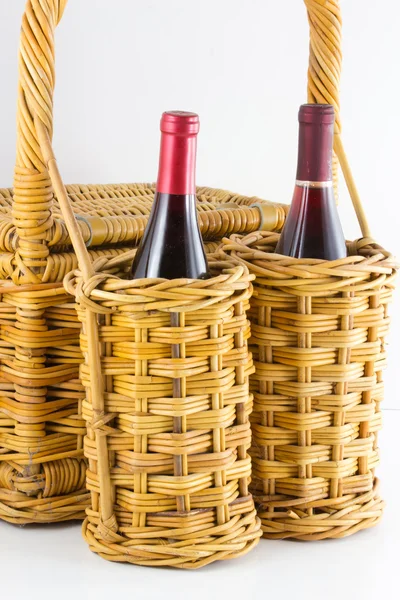 Piknik z winem — Zdjęcie stockowe
