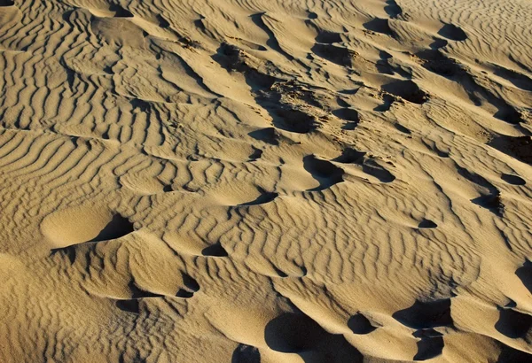 Areia varrida pelo vento — Fotografia de Stock