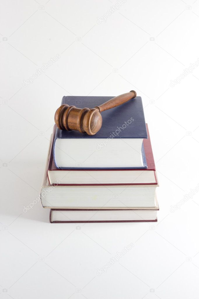 Gavel Atop Legal Texts