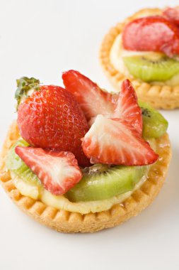 Fruit tarts clipart