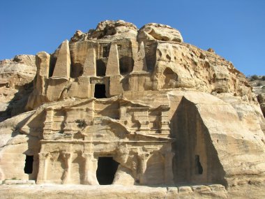 Petra, in Jordan clipart