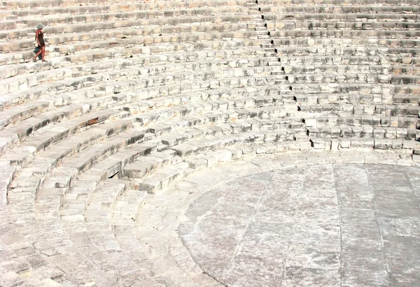 Αντίκες θέατρο του Κουρίου, στο Κύρου — Φωτογραφία Αρχείου