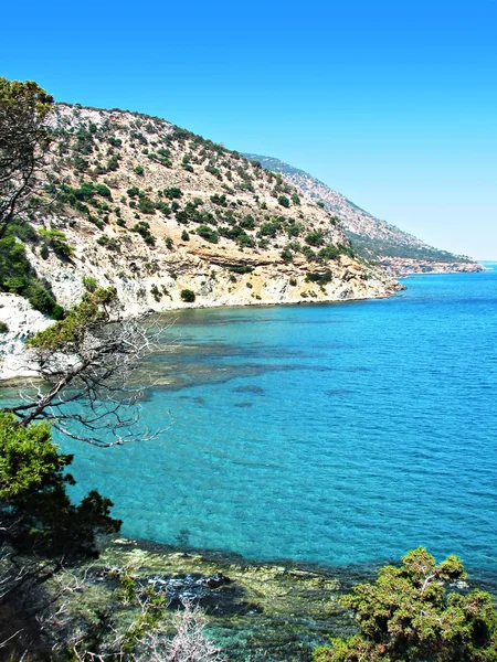 Akamas pláže na Kypru — Stock fotografie