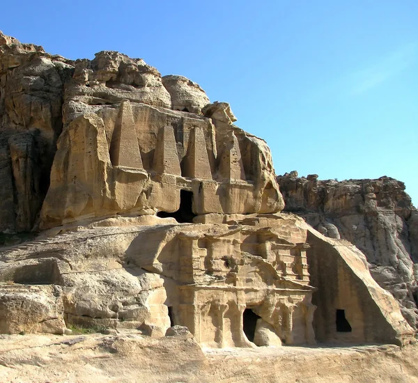 Πέτρα, στην Ιορδανία — Φωτογραφία Αρχείου