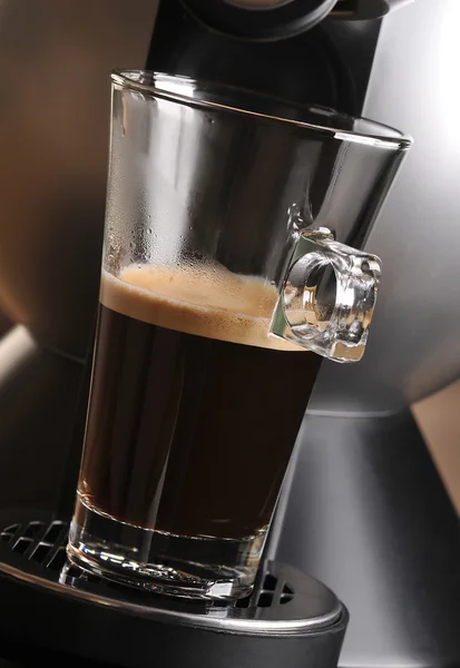 Czarnej kawy z kawy — Zdjęcie stockowe