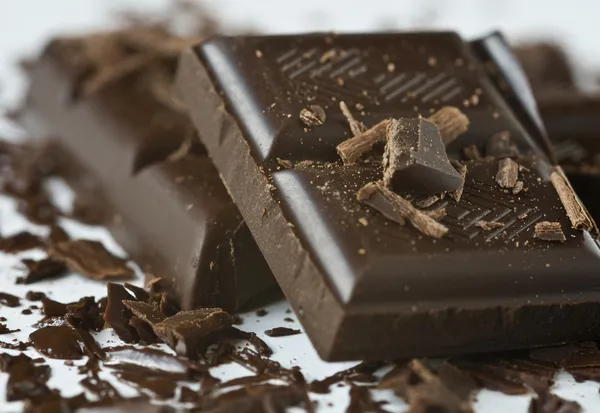 Donkere chocolade — Stockfoto