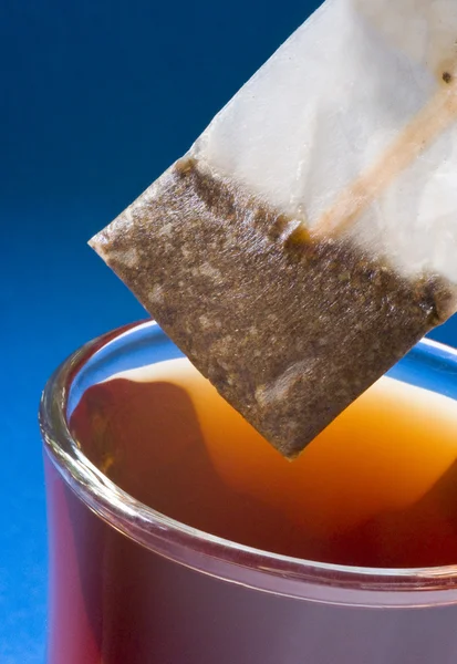 Çayı teabag ile — Stok fotoğraf