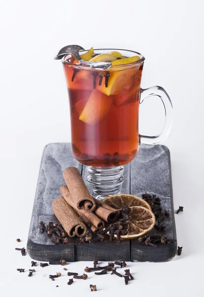 Warming tea — Stock Photo, Image