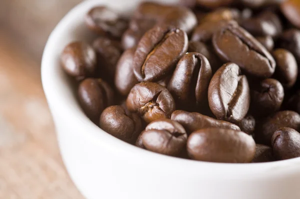 Granos de café - primer plano — Foto de Stock