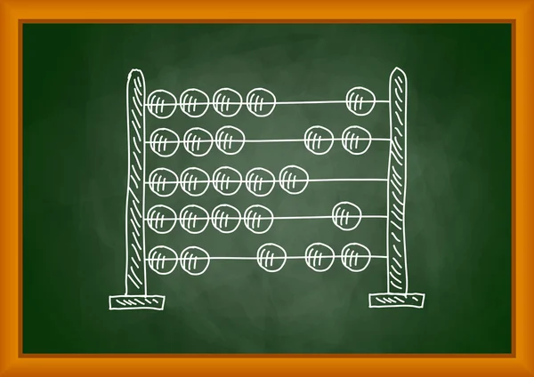 Ritning av abacus — Stock vektor