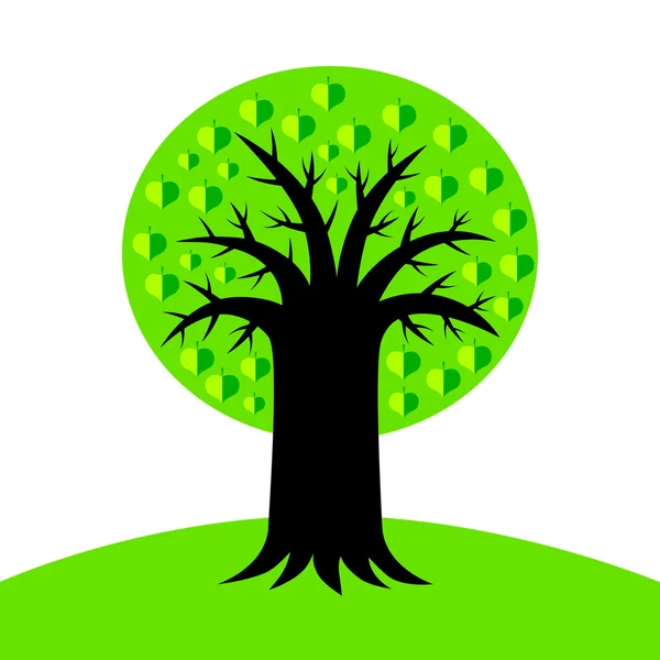 Άνοιξη δέντρο — Διανυσματικό Αρχείο