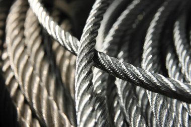 Galvanized wire rope clipart