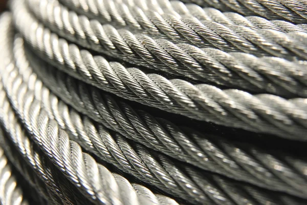 Câble métallique galvanisé — Photo