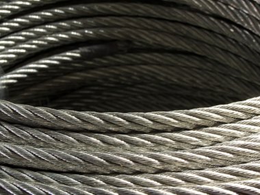 Galvanized wire rope clipart