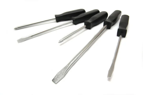 Collection of screwdrivers — Stock Photo, Image