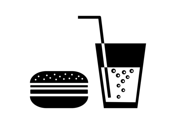 Hamburger ikonra — Stock Vector