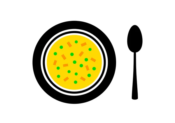 Zupa ikona — Wektor stockowy