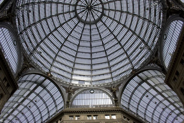 Galleria umberto w Neapolu (Włochy). — Zdjęcie stockowe