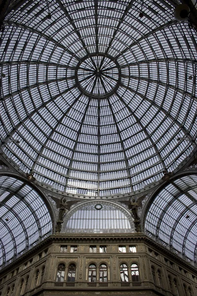 Galleria umberto w Neapolu (Włochy). — Zdjęcie stockowe