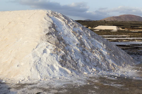塩の大きなヒープ — ストック写真