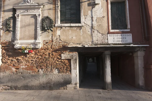 Corte Zambelli, Venecia —  Fotos de Stock