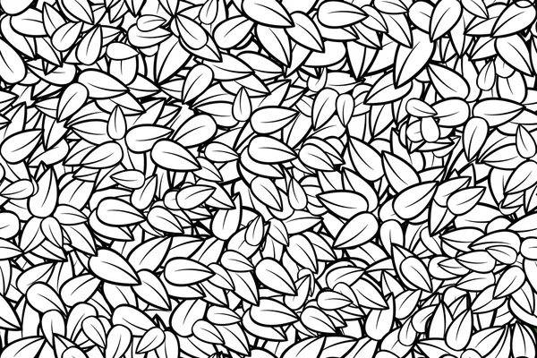 Grafica foglie texture senza soluzione di continuità — Vettoriale Stock