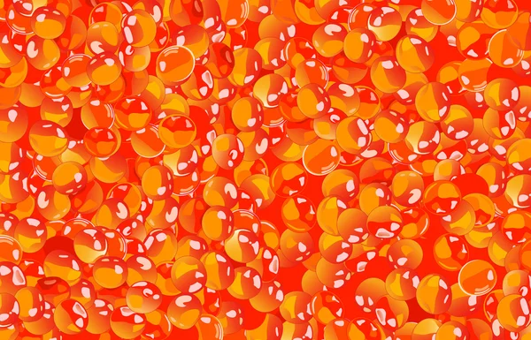 stock image Red caviar texture