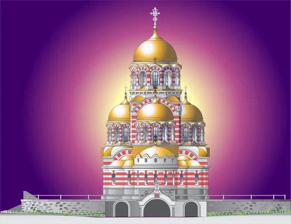 Православна церква — стоковий вектор