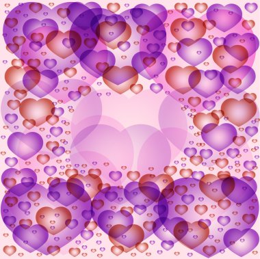 Love pattern background