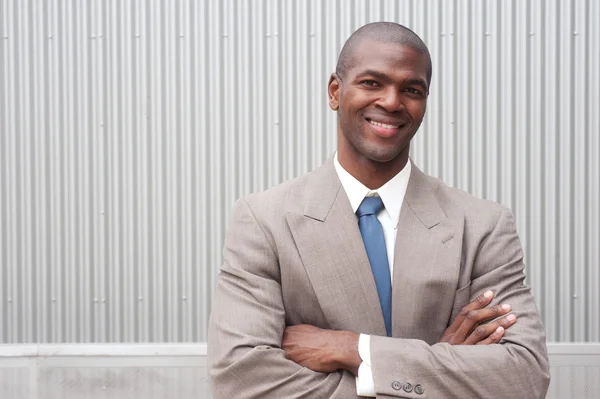 Portrait of an African American businessman — Stock Photo, Image