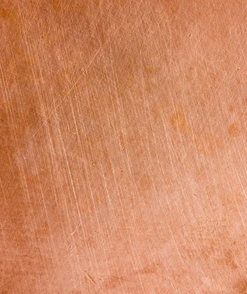 Copper scratched background — Stock Photo, Image
