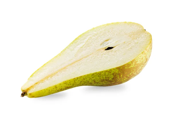 Hälften av gröna päron — Stockfoto