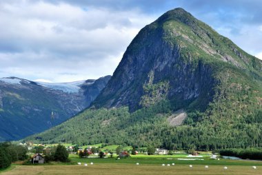 çarpıcı Norveç peyzaj