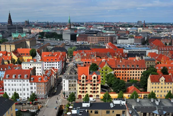 Copenhagen panoramic view — Stock Photo, Image