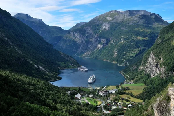 Geiranger fiyort — Stok fotoğraf