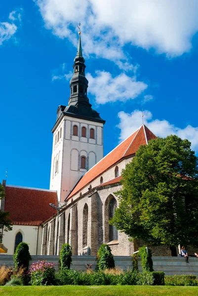 St. nikolaus-kirche, tallinn — Stockfoto