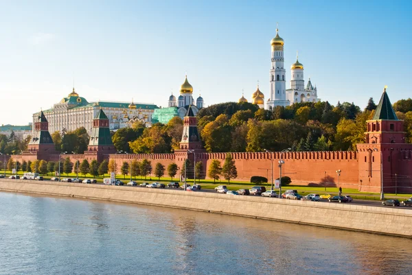 Vista del Kremlin desde Moscova, Moscú —  Fotos de Stock