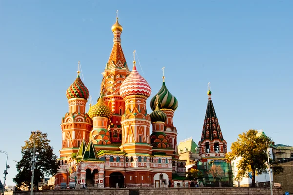 St. Catedral de Basilio, Plaza Roja, Moscú —  Fotos de Stock