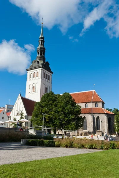 St. nikolaus-kirche, tallinn — Stockfoto