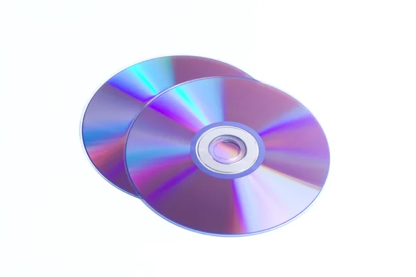 Discos de DVD CD — Fotografia de Stock