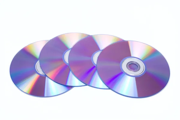 Discos de DVD CD — Fotografia de Stock
