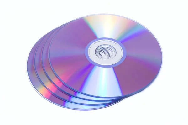 Диски DVD CD — стоковое фото