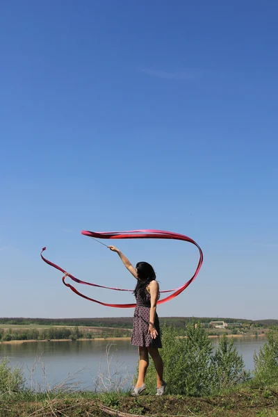 stock image Rhythmic gymnastics