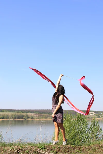 stock image Rhythmic gymnastics