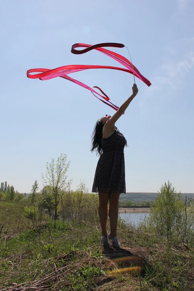 stock image Rhythmic gymnastics