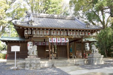 Shinto shrine clipart