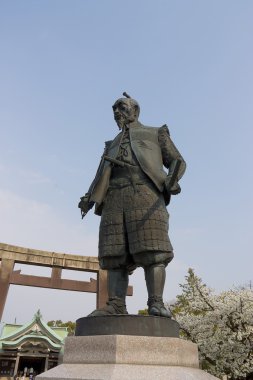 heykel hokoku jinja tapınak içinde toyotomi hideyoshi Japonya